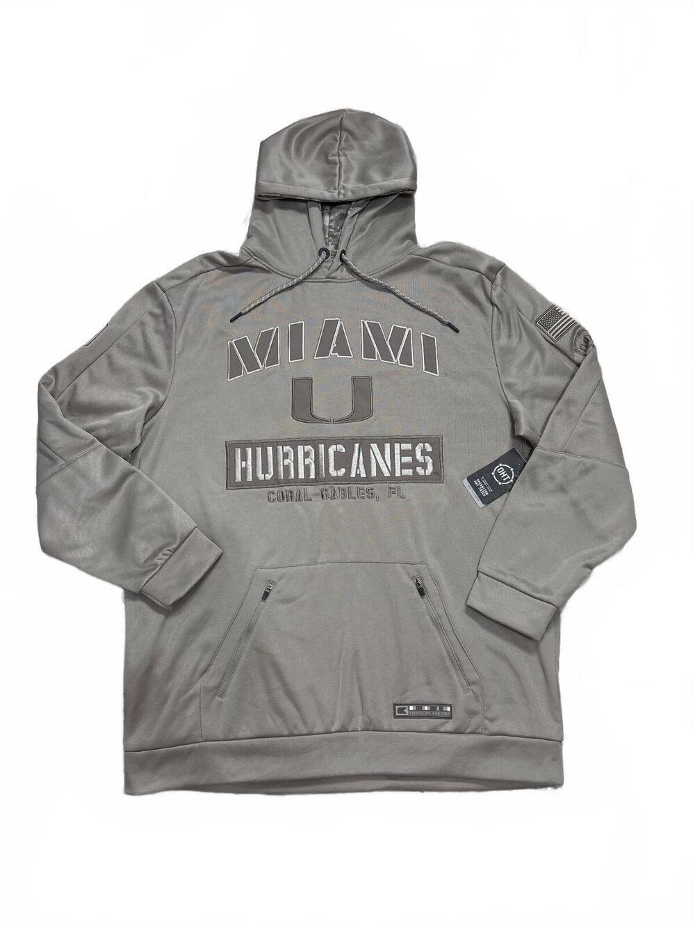 Colosseum Athletics Miami Hurricanes 2XT Hoodie Sweatshirt